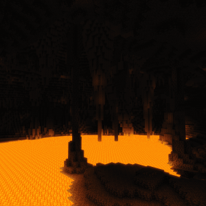 Новые пещеры очень красивые.