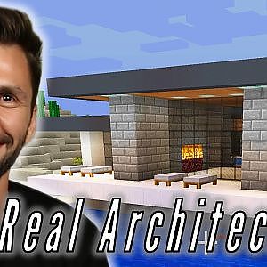 Что будет если настоящий архитектор построит дом в Minecraft