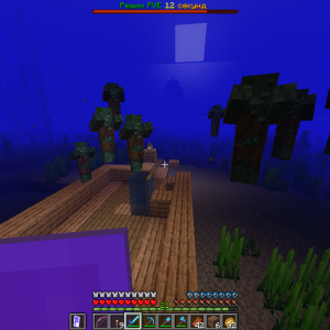 Это какой-то Crimsonland: Aqua Adventures, а не Minecraft